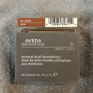 Aveda mineral dual foundation. Color: carob